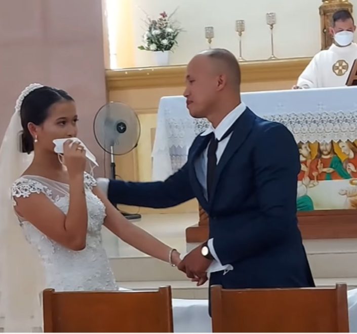 BRIDE AYAW MAGPA-KISS SA GROOM, VIRAL SA SOCMED