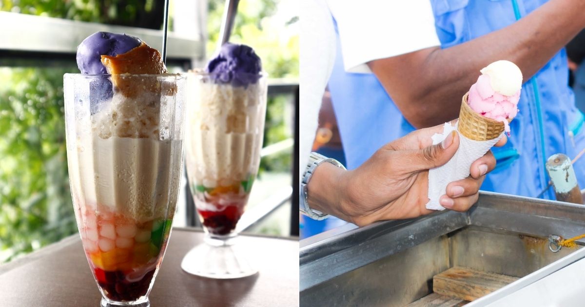 halo-halo and dirty ice cream