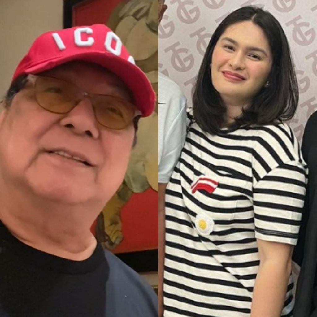 Joey de Leon and Pauleen Luna