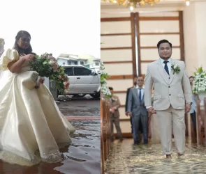 Paulo and Dianne Flooded Barasoain Church Wedding